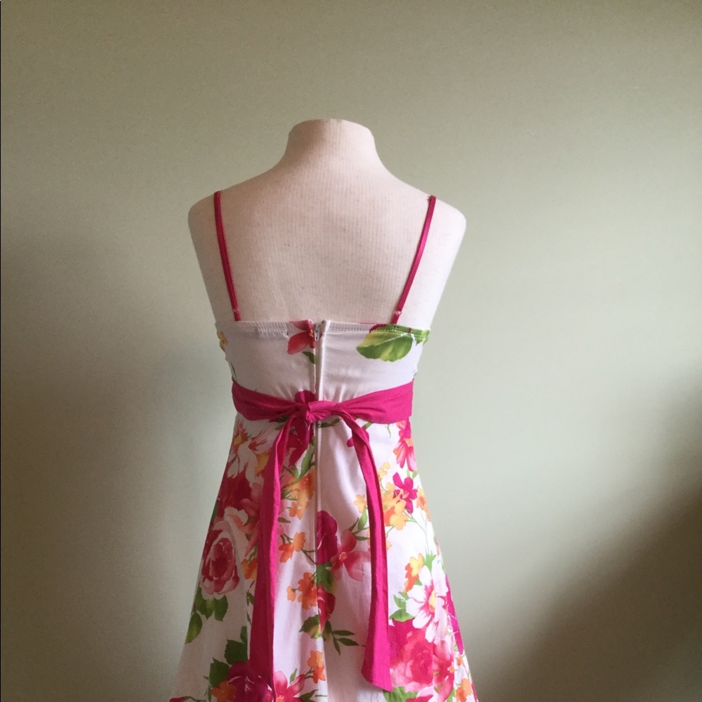 White Floral Dress Size 1 From Ruby Rox - Picture 2 of 2